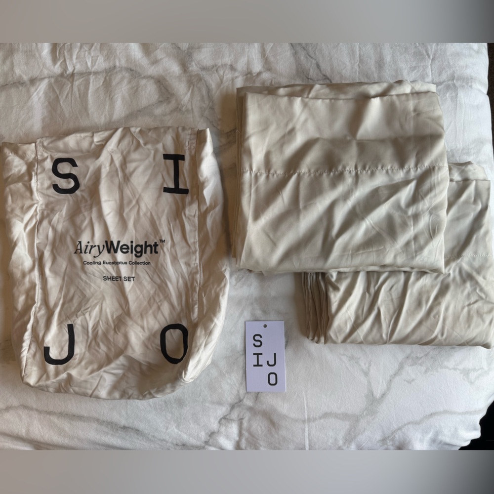 Brand New SIJO King Pillowcases Color Fog